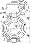 zatvor disk povorot 1